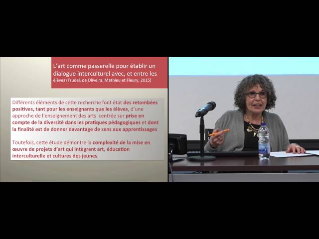 Conférence ISS: «L&rsquo;art à l’école pour la persévérance scolaire et le mieux-vivre ensemble: L&rsquo;art pour tisser des liens»
