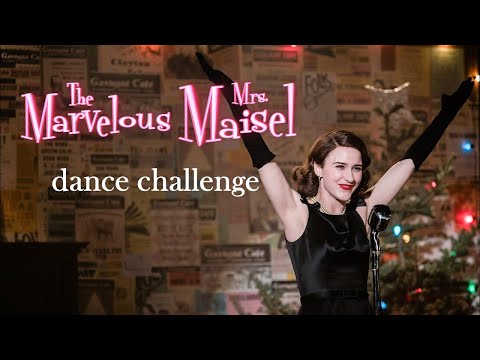 Mrs. Maisel "Pink Shoe Laces" dance challenge (take 2)