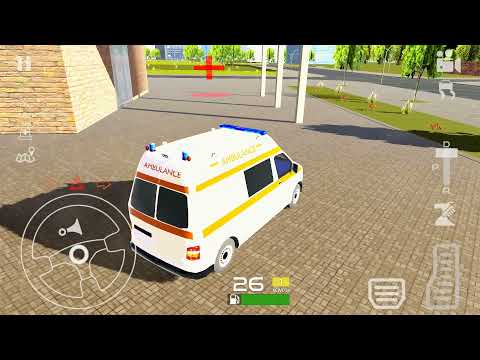 Ambulance Simulator 2021 - 7 Real Ambulance Car Driving 2021 ambulans oyunu ambulans video sesi
