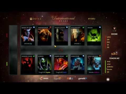 TongFu WZ vs EHOME Game 1, TI5 China Qualifiers The international 5