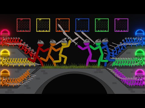 Stickman 3v3 Bridge Clash  ~ Future Ages Battle Fight [Rematch]