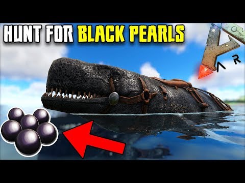 HUNTING FOR THE RARE BLACK PEARLS | JURASSIC ARK | ARK SURVIVAL EVOLVED [EP57]