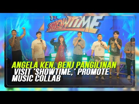 Angela Ken, Benj Pangilinan visit 'Showtime,' promote music collab | ABS-CBN News