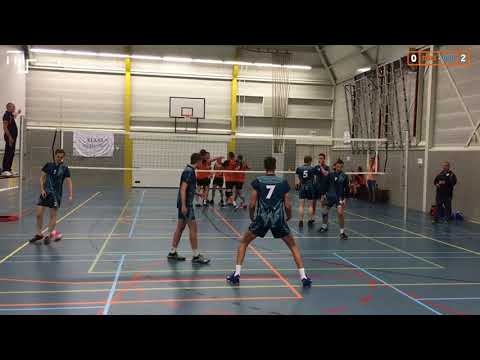 Volleybal Heren 3e Divisie B: Camping Krolsbergen / DIOS H1 - Casco Montage / VVH H1 [17-09-2021]