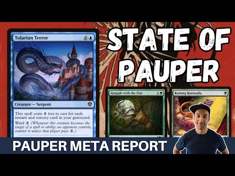 THE PAUPER META DEFINED! I'm taking a deep dive into the pauper mtgo league 5-0s for power and spice