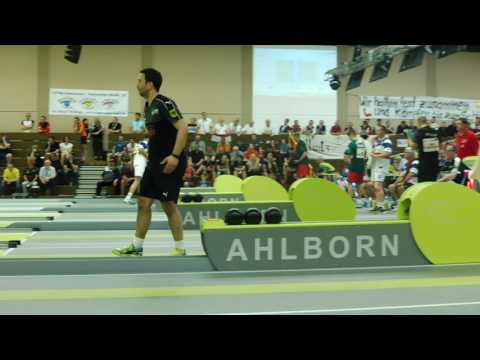Matthias Weber (GER) und Igor Kovacic (SRB) - Kegeln Classic WM 2017 in Dettenheim