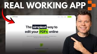 I Built a Paid Web App Using Only Replit AI  (Full tutorial)