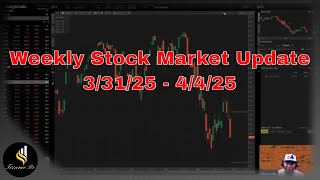 Weekly Stock Market Update 3/31/25 - 4/4/25 #trading #inflationhedge #stockmarket #optionstrading