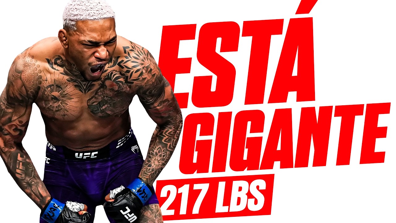 MICHAEL MORALES está GIGANTE! 217 libras!