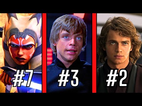 RANKING My TOP 10 Favorite Star Wars JEDI from WORST to BEST