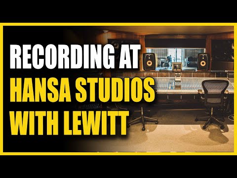 Recording Drums & Grand Piano at Hansa Studios WITH LEWITT - Warren Huart: Produce Like A Pro