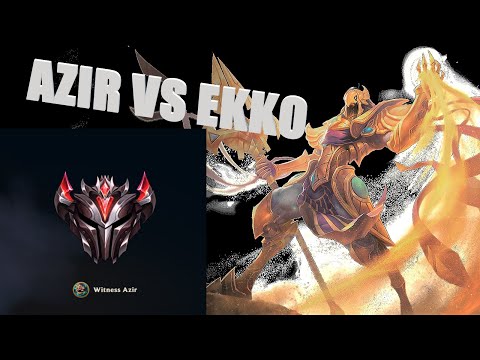 Witness Azir vs Envy Carry | Azir Vs Ekko 10.9 Grandmaster | Best Azir EUW