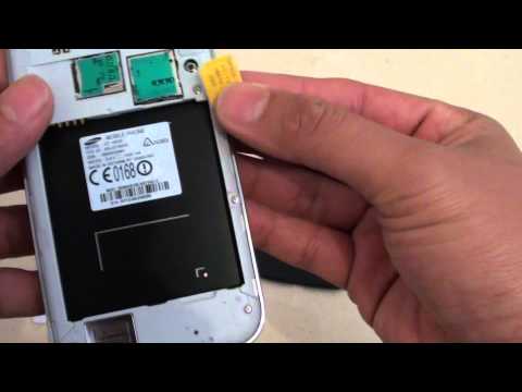 Samsung Galaxy S4: How to Insert New Micro SIM Card