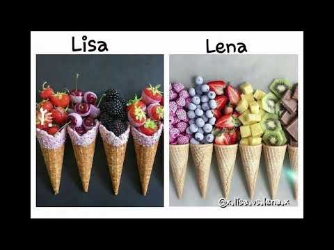 ICECREAM CHOOSING || LISA OR LENA || [ ICE CREAM ] Choose lisa or lena 🍨🍨🍨🍨🍦🍦🍦🍦
