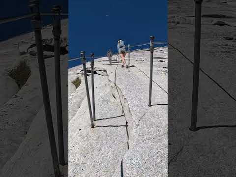 CLIMBING THE DEADLY HALF DOME CABLES 🏞️ | #hiking
