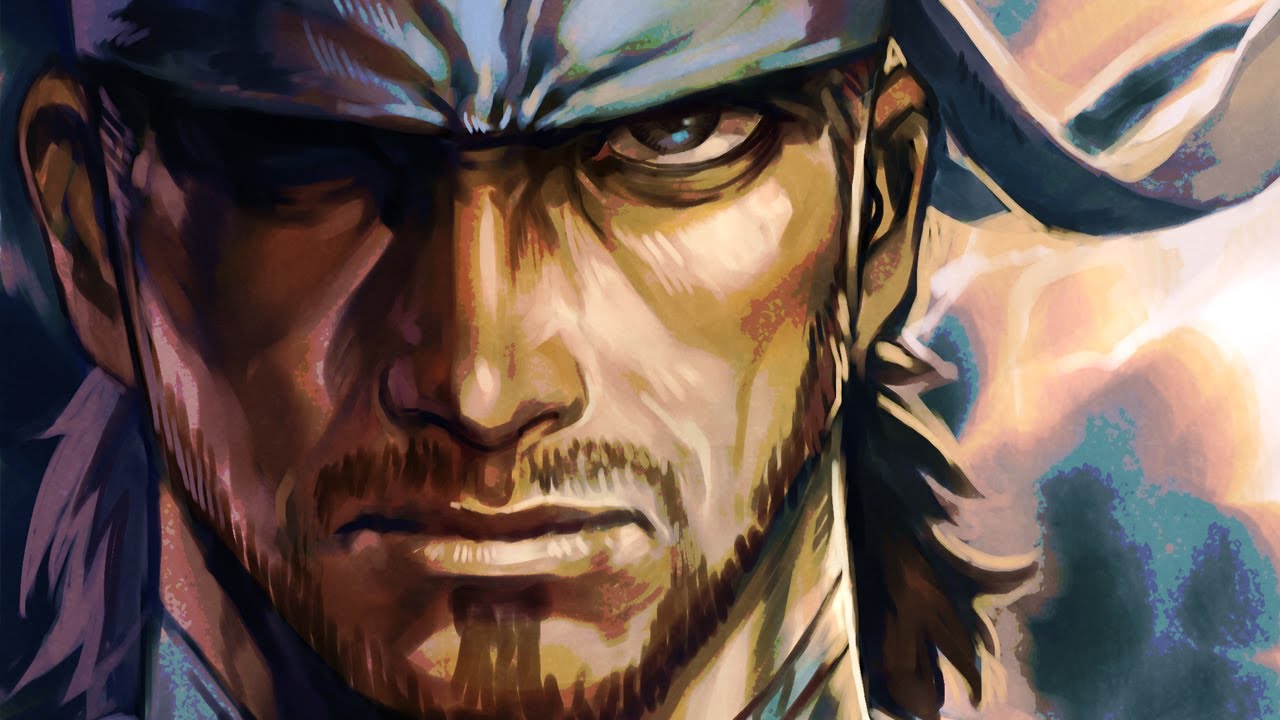 speed paint - Solid Snake metal gear solid