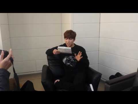 170219 Soohyun - Before Hoon's Solo Release Event