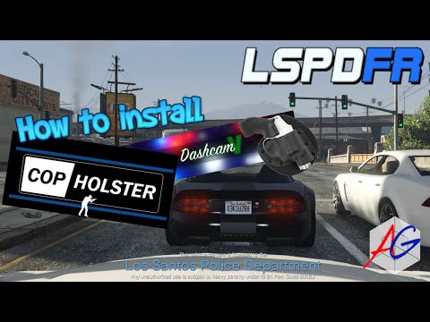 DASHCAM und COP HOLSTER in 3 EINFACHEN Schritten installieren | LSPDFR