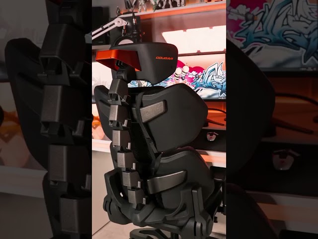 Vídeo relacionado con Cougar Gaming CgR-Ter UniversaL-Gamingstuhl Gepolsterter Sitz Schwarz (3mternxb.0001)