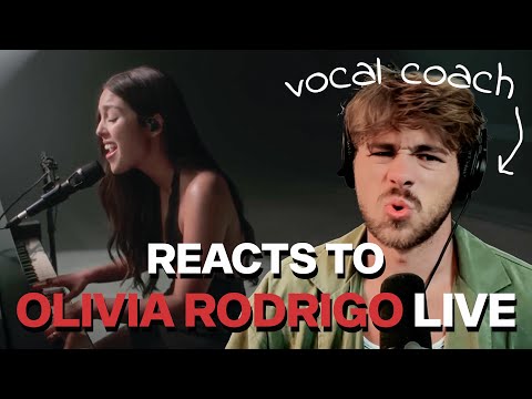 Is Olivia Rodrigo's "Vampire" EVEN BETTER Live?!! Vocal Coach Reacts