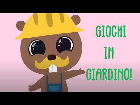 Il Castoro Costruttore! - I Giochi in giardino | Cartoni per Bambini