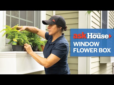 How To Build Window Flower Boxes | Ask This Old House