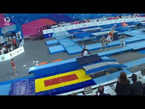 Daniel SCHMIDT (GER) - 2021 European bronze medallist, Double Mini-Trampoline