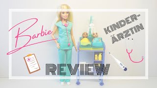 Barbie Kinderärztin Spielset Review Deutsch/German