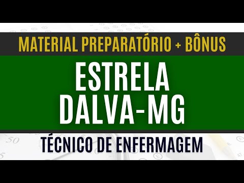 Apostila Concurso Estrela Dalva - MG 2025 - Material EXCLUSIVO para Técnico de Enfermagem