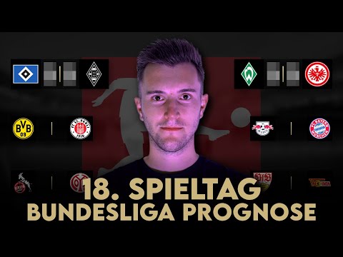 Bundesliga Prognose | 18. Spieltag Tipps & Vorschau | 2025/26