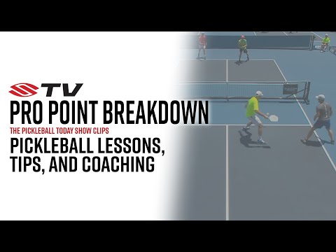 Tyson McGuffin/Riley Newman vs. Matt Wright/Adam Stone - Pro Pickleball Point Breakdown