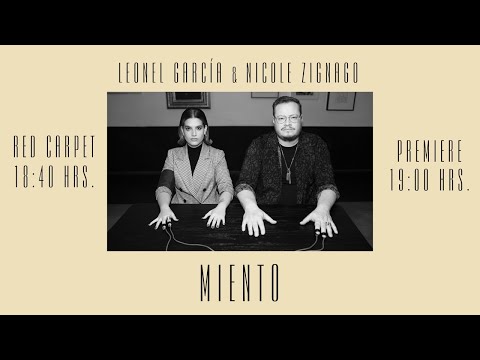 Leonel  García & Nicole Zignagno - Miento (Red Carpet)