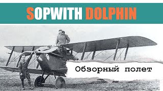 Sopwith Dolphin 1:10 СОЮЗ-700 WWI FPV - пробные полеты