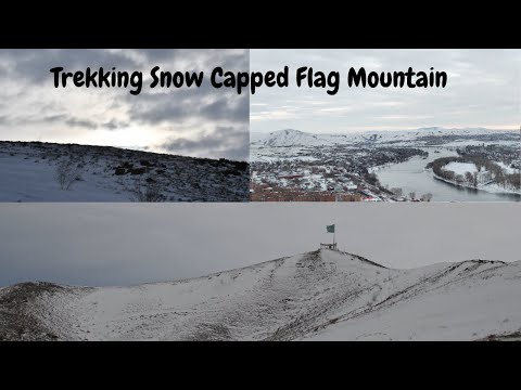 Trekking the Snow-Capped Kazakhstan Flag Mountain in Oskemen: A Breathtaking Adventure