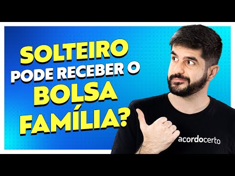Vídeo: Bolsa Família: homem solteiro pode receber