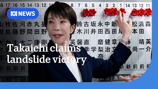 Takaichi's coalition claims landslide victory in Japan’s snap election | ABC NEWS