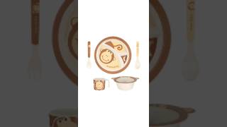 Set Vajilla Infantil Mono 5pzs