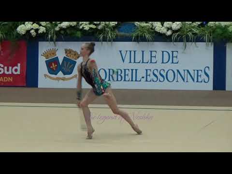 Julia EVCHIK (BLR) clubs - 2018 Corbeil senior EF