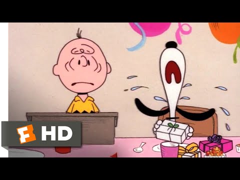 Snoopy, Come Home (1972) - Snoopy's Farewell Party Scene (8/10) | Movieclips