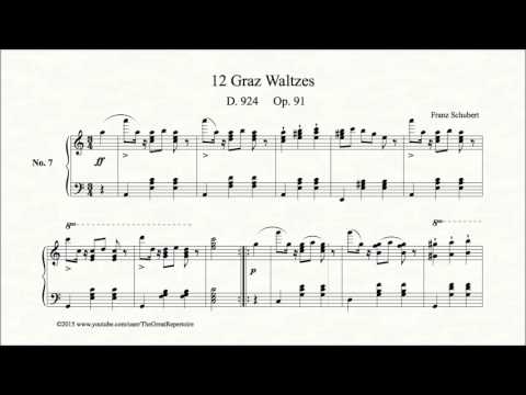 Schubert, 12 Graz Waltzes, D.924, Op.91, No.7