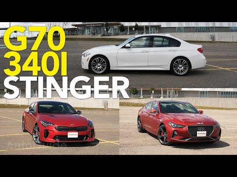 Genesis G70 vs BMW 3 Series vs Kia Stinger: Does BMW Still Make the Best Sport Sedan?