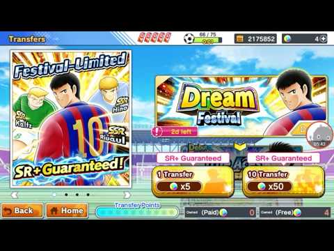 Tip & Triks Gacha get 4 SSR - Tsubasa Dream Team Part 2
