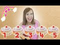 5 currant buns | counting song for toddlers and preschoolers | nursery rhymes