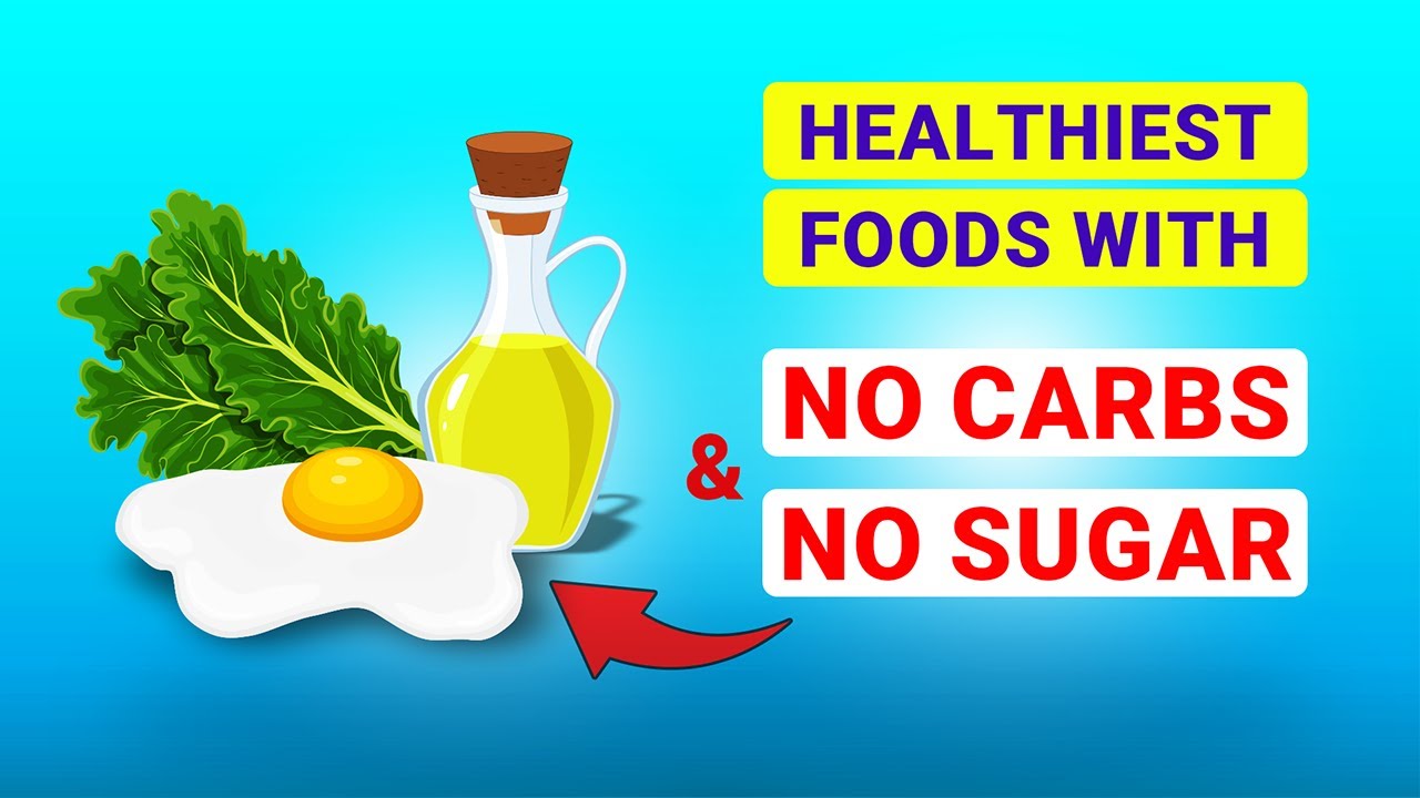 9 Healthiest Foods With Almost No Carbs & No Sugar | Perfect for Diabetes & Kidney Health