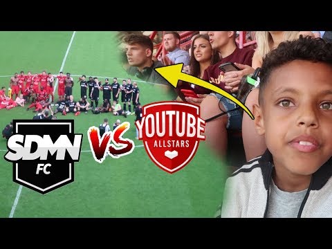 SIDEMEN FC VS YOUTUBE ALLSTARS MATCH 2018!! I WAS SEATED WITH THE YOUTUBERS!!