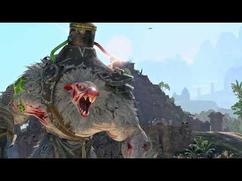 Crazy Total War: Warhammer 3 battle - Lizardmen VS Skaven