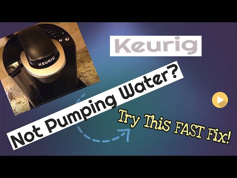 Keurig not pumping water correctly anymore?  Super Easy Fix In Seconds! (No Tools!) 😊