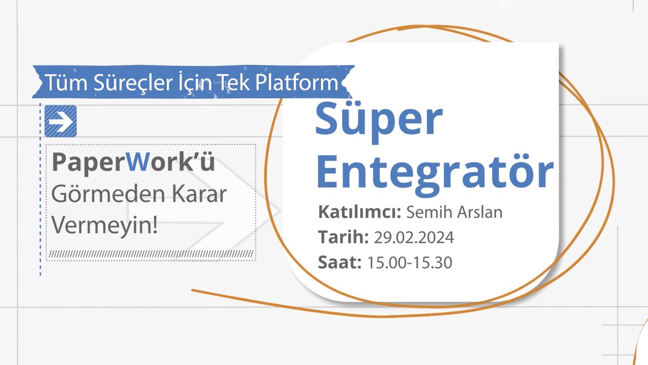 Süper Entegratör Webinarı