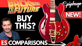 Video thumbnail for Epiphone BACK TO THE FUTURE ES-345 and BEST Alternatives by Play and Trade Guitars