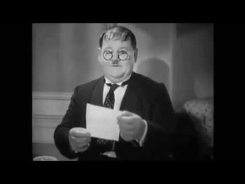 Stanlio e Ollio: Allegri Gemelli-La lettera (Doppiaggio raro A.Sordi)